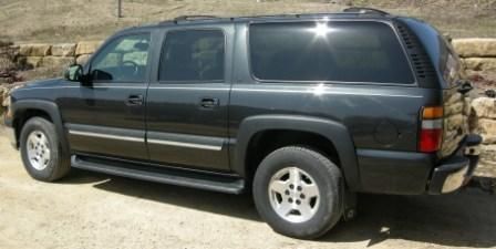 2005 chevrolet suburban lt 4x4 leather dvd bose clean autocheck no reserve