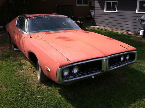 1971 dodge charger base coupe 2-door 6.3l