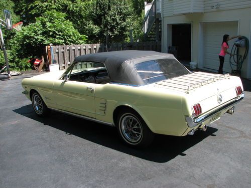 1966 ford mustang convertible