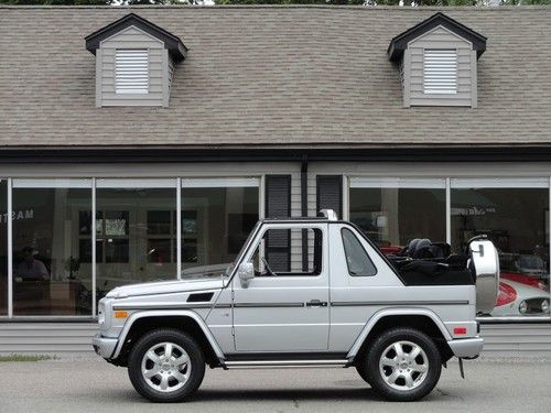 2005 mercedes benz g500 gwagen cabriolet