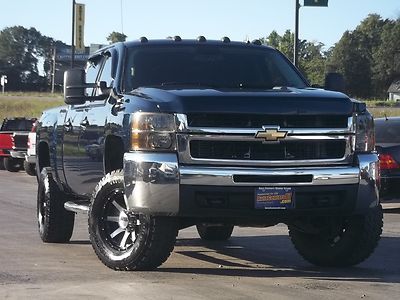 2007 chevy silverado 2500 hd lt 4x4 diesel 6.6 duramax crew cab custom lifted