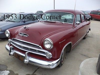 1953 dodgecornet red ram hemi