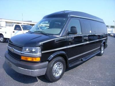 2012 chevy express g2500 9 passenger rocky ridge hightop conversion van