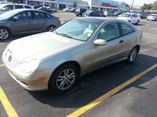 2003 mercedes-benz c230 kompressor coupe 2-door 1.8l