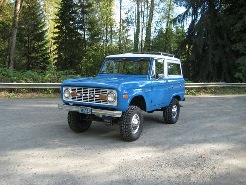 1973 bronco ranger 302 2v, manual, ps, pb, em2 resto, awesome bronk