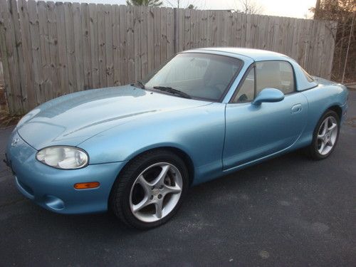 2002 mazda mx-5 miata ls 4 cylinder 1.8l hard top