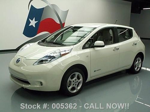 2011 nissan leaf sv zero emission electric nav rear cam texas direct auto