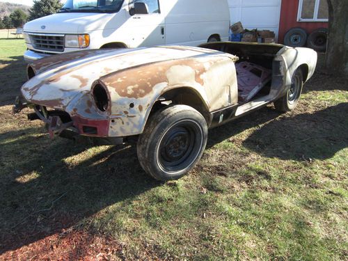 Spitfire mk l mk ll mk lll body and rolling chassis 62 63 64 65 66 67 68 69 70