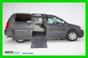 2012 chryslser t &amp; c wheelchair van, handicap van, mobility van, entervan