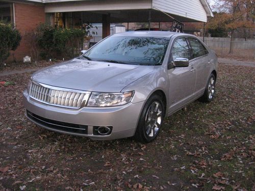 SHARP 2007 LINCOLN MKZ CAR SILVER VERY CLEAN, image 4