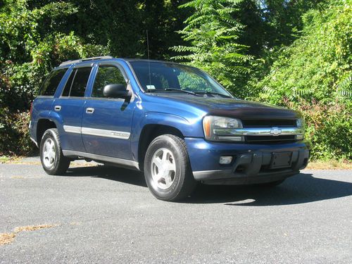 2002 chevrolet trailblazer no reserve