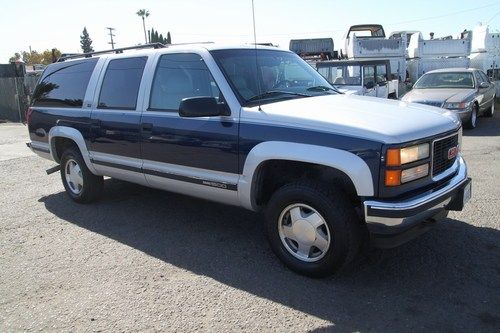 1996 gmc 1500 4wd suburban 8 cylinder no reserve