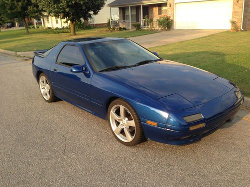 1991 mazda rx-7 s5 coupe 2-door 1.3l - blue (rx7 1987 - 1991)