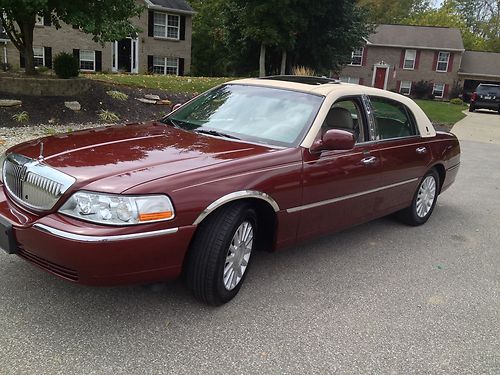 NICE 04 LINCOLN TOWN CAR ULTIMATE / SUNROOF, US $5,900.00, image 7