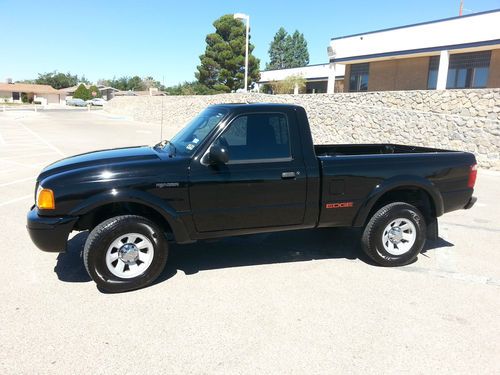 Low miles, super clean, black 2003 ford ranger edge