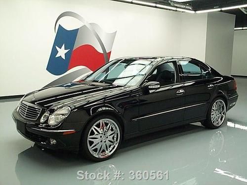 2003 mercedes-benz e320 htd seats pano sunroof 20's 79k texas direct auto