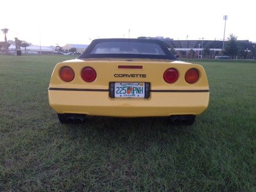Pristine! 1986 Chevrolet Corvette Indianapolis 500 Pace Car Convertible, image 3