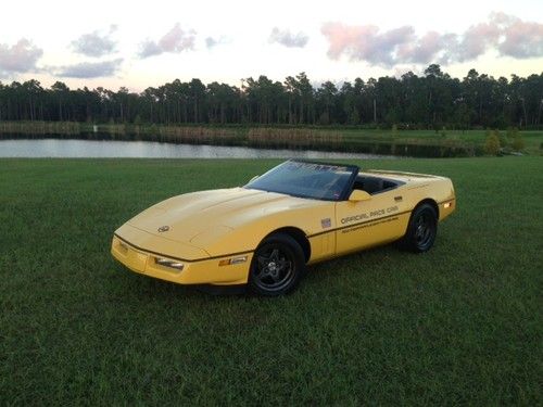 Pristine! 1986 Chevrolet Corvette Indianapolis 500 Pace Car Convertible, image 5