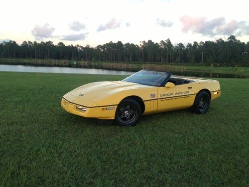 Pristine! 1986 Chevrolet Corvette Indianapolis 500 Pace Car Convertible, image 14