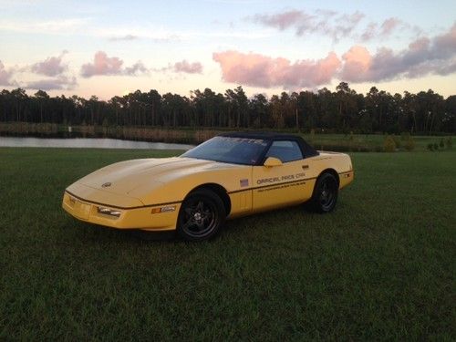 Pristine! 1986 Chevrolet Corvette Indianapolis 500 Pace Car Convertible, image 15