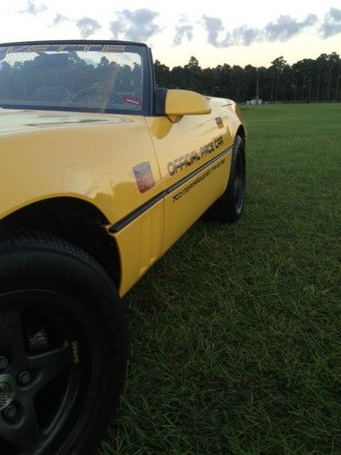 Pristine! 1986 Chevrolet Corvette Indianapolis 500 Pace Car Convertible, image 17