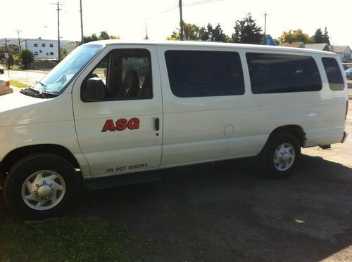 Ford 15 passenger diesel van