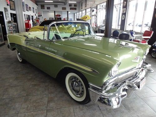 1956 chevrolet bel air convertible original 49k miles!