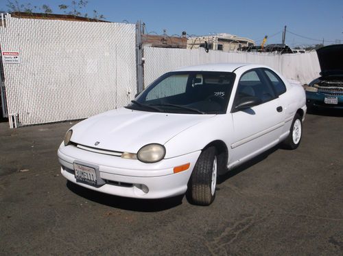 1997 dodge neon, no reserve