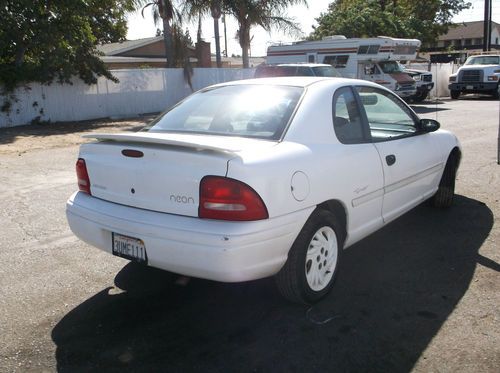 1997 Dodge Neon, NO RESERVE, image 2