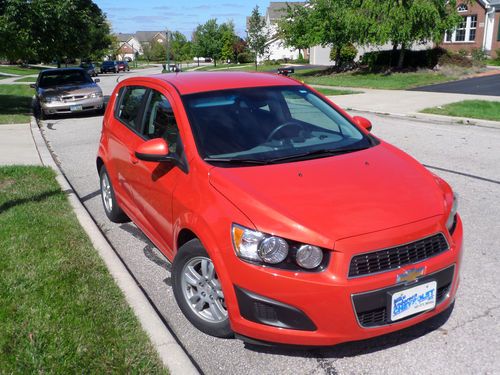 2012 chevrolet sonic lt hatchback 4-door 1.4l