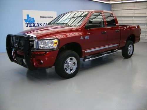 We finance!!!  2009 dodge ram 2500 hd quad laramie 4x4 cummins blue tec auto 6cd