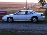 Grand prix 1995 white 2 door coupe