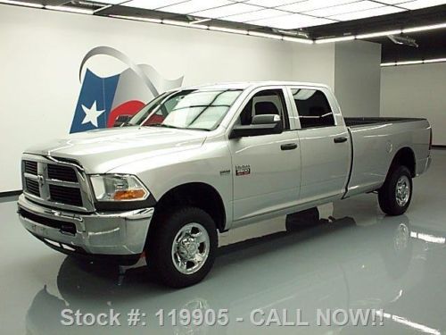 2010 dodge ram 2500 hd crew 4x4 hemi longbed 6-pass 42k texas direct auto