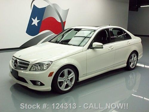 2010 mercedes-benz c300 sport p1 4matic awd sunroof 22k texas direct auto