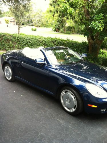 2002 lexus sc430 base convertible 2-door 4.3l ( pristine)