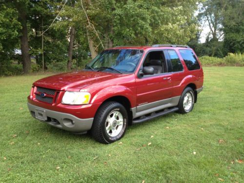 2001 ford explorer sport sport utility 2-door 4.0l