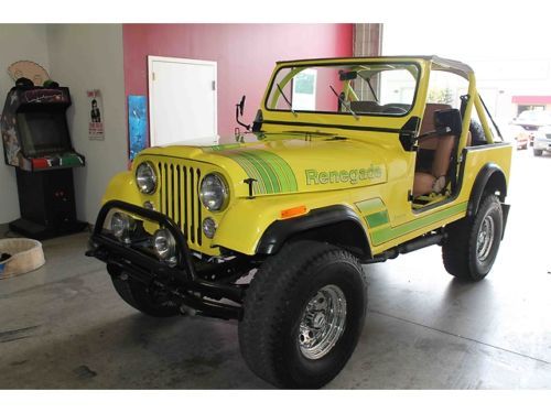 Fl jeep cj-7 like new must see custom restored v8 gorgeous 350v8 4 sp