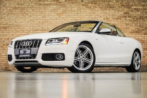 2010 audi s5 cabriolet! 1ownr! prestige! bang&amp;olufsen! only 14k miles!