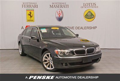 2006 bmw 750li-rear entertainment-luxury seating-park distance - like 2007