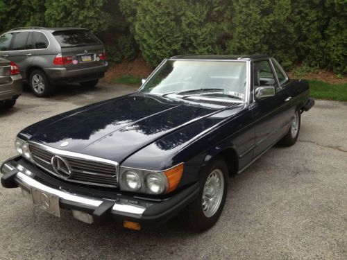 1985 mercedes-benz 380sl base convertible 2-door 3.8l