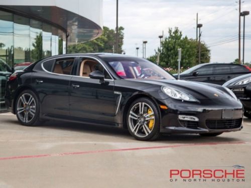 2010 porsche panamera turbo cpo pdk burmester nav natural leather ceramic brakes