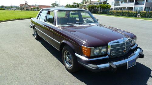 1974 mercedes benz 450 sel exc survivor! very low miles!calif car!!!no reserve!!