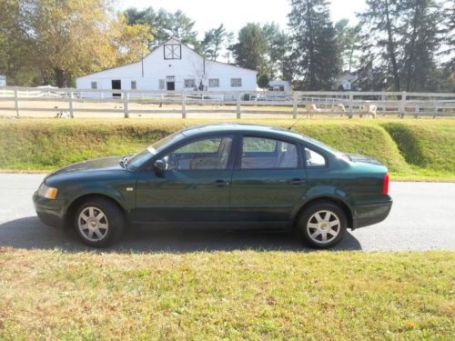 1999 volkswagen passat gls 5spd manual one owner low miles no reserve