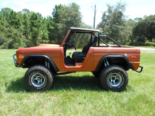 1973 ford bronco  frame off restoration  nice!!   ready to ride.