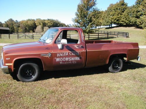 1986 chevy c10 v8 rat hot rod shop truck 95k rare nice custom automatic 2 wd