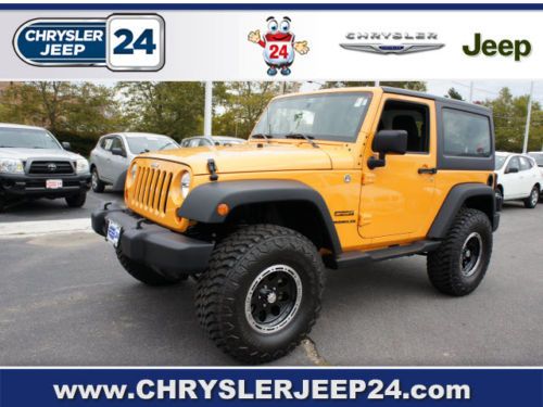 Jeep wrangler sport 4x4 low miles 2013 clean carfax we finance