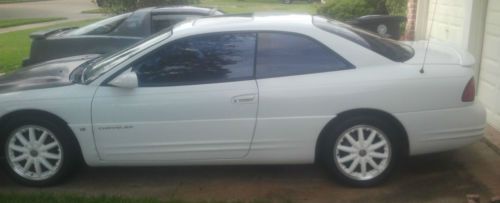 1999 chrysler sebring  coupe leather sunroof  wrecked rebuildable non smoker