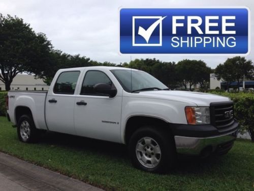 08 4x4 4wd crew cab 4 door w/t sl florida chevrolet chevy silverado k1500 sle