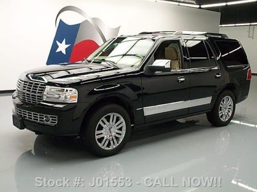 2009 lincoln navigator elite sunroof nav dvd pwr steps! texas direct auto
