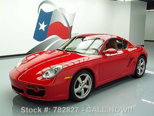 2007 porsche cayman s tiptronic htd leather xenons 33k texas direct auto